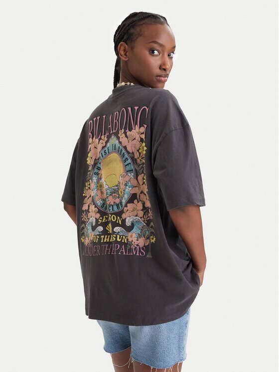 Billabong Тишърт Floral Rocker EBJZT00590 Loose Fit