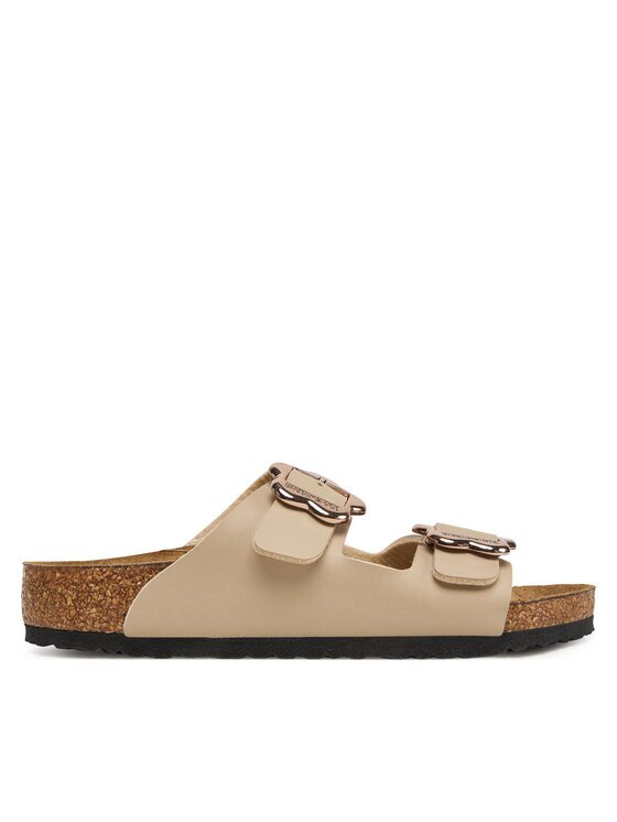 Birkenstock Чехли Arizona Flower Buckle Kids 1030419 S Бежов