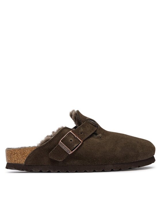 Birkenstock Чехли Boston Fur 1020529