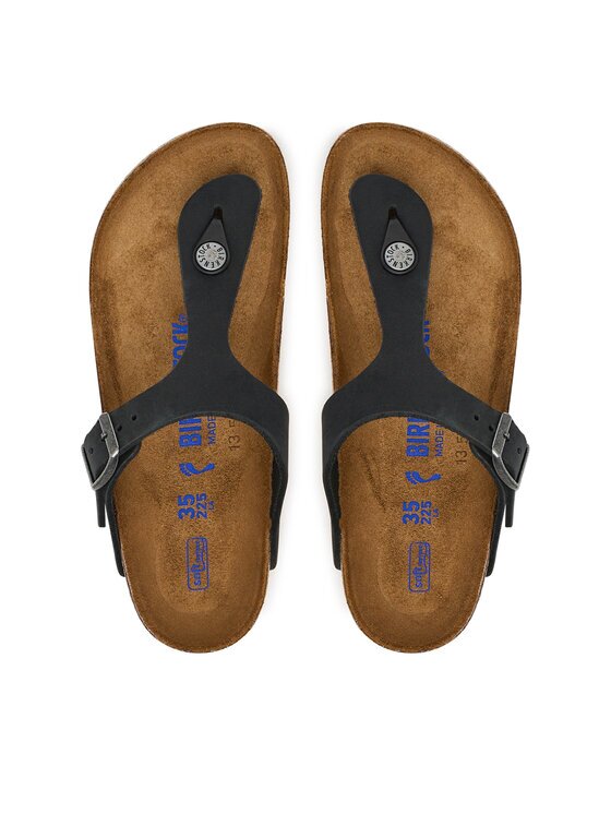 Birkenstock Джапанки Gizeh SFB LENB 1019015