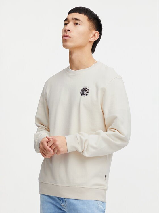 Blend Суитшърт 20716539 Екрю Regular Fit