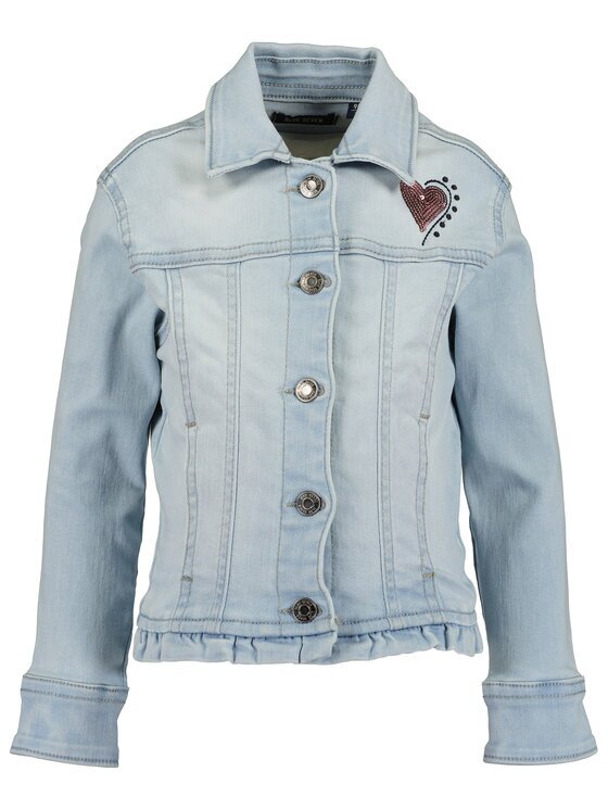 Blue Seven Дънково яке 745023 X Светлосиньо Regular Fit