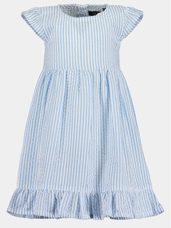 Blue Seven Лятна рокля 919048 X Светлосиньо Regular Fit
