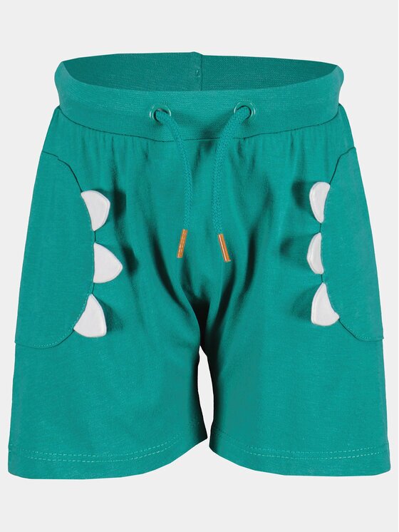 Blue Seven Спортни шорти 938084 X Зелен Regular Fit