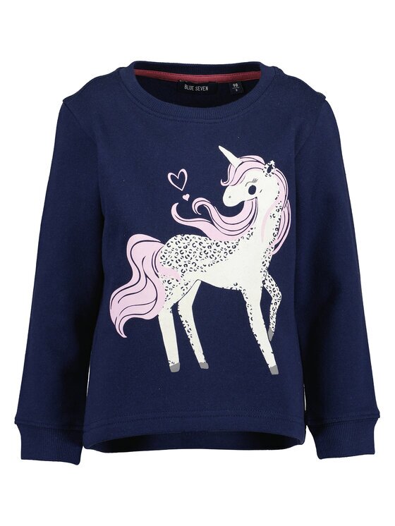 Blue Seven Суитшърт 764660 X Тъмносин Regular Fit