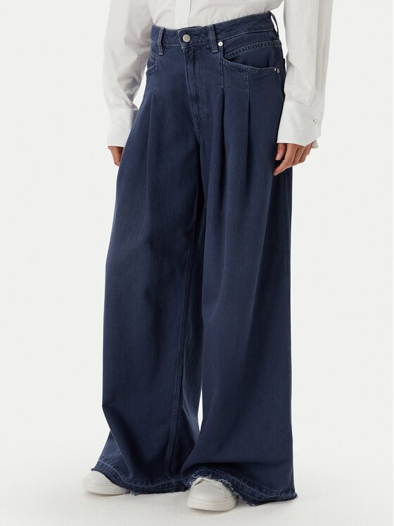 BOSS Дънки Slouchy 50552533 Wide Leg