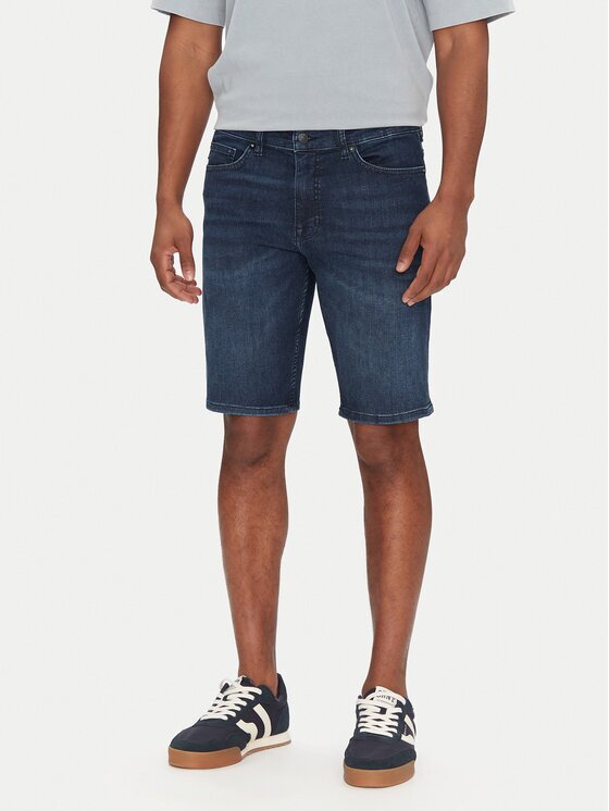 BOSS Дънкови шорти Delaware Shorts Bo 50537815 Slim Fit