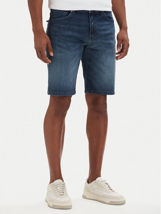 BOSS Дънкови шорти Re.Maine 50559917 Regular Fit