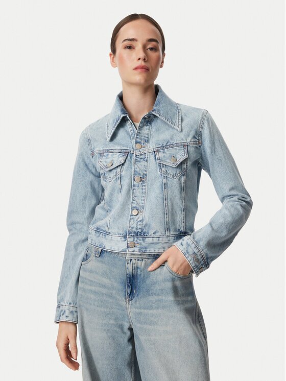 BOSS Дънково яке 50564451 Regular Fit