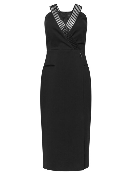 BOSS Коктейлна рокля Daliyah 50548103 Slim Fit