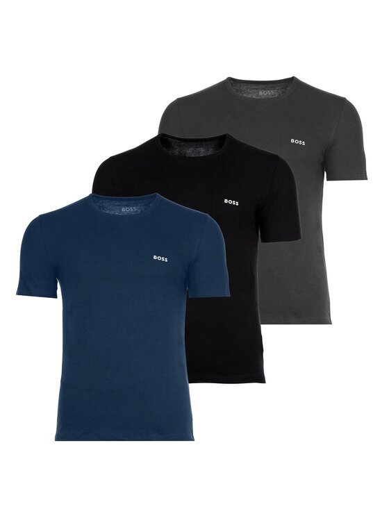 BOSS Комплект тениски 50532468 Тъмносин Regular Fit