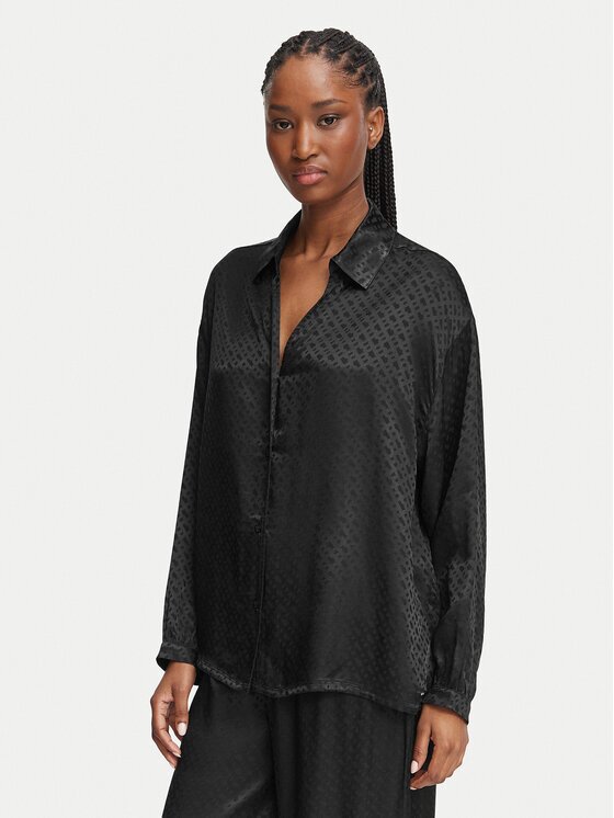 BOSS Пижамена риза 50570996 Relaxed Fit