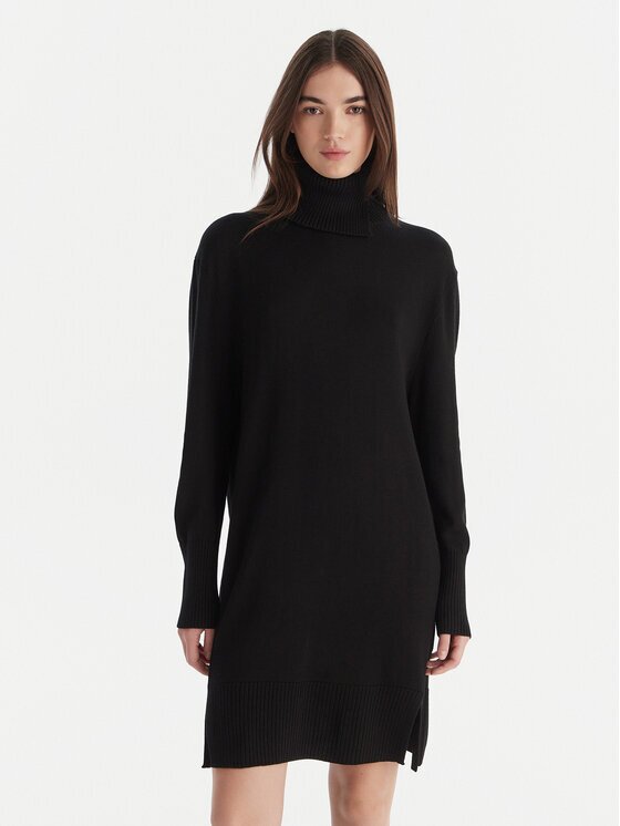 BOSS Плетена рокля C_Feringatessa 50550493 Relaxed Fit