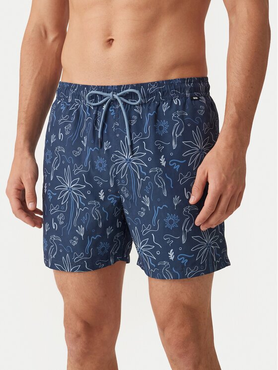 BOSS Плувни шорти Lightfish 50566503 Regular Fit