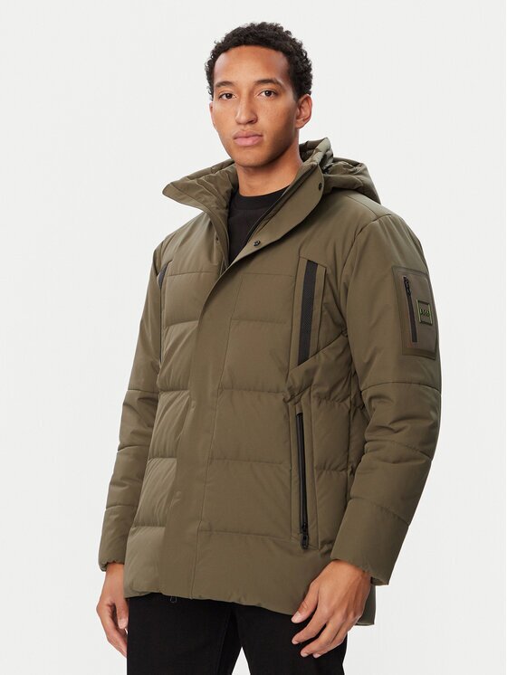 BOSS Пухено яке Block-X 50547262 Regular Fit