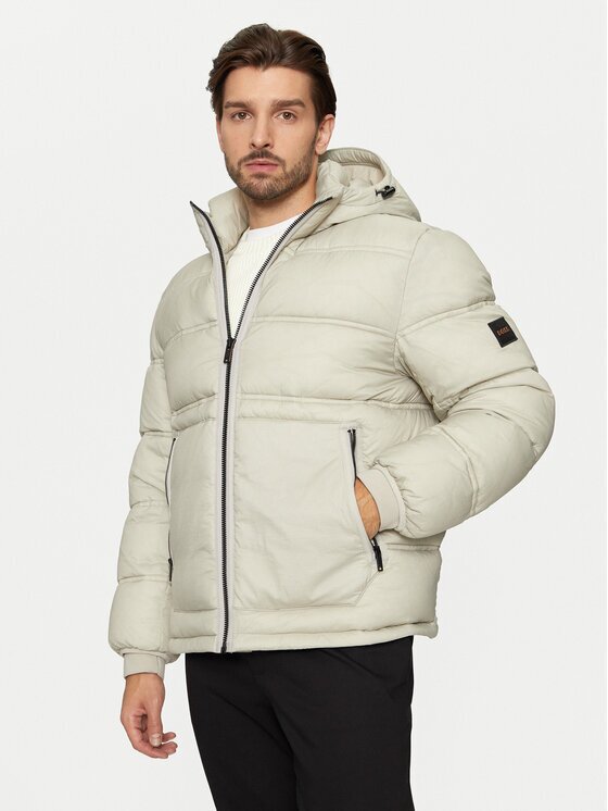 BOSS Пухено яке Okobra1 50535994 Relaxed Fit