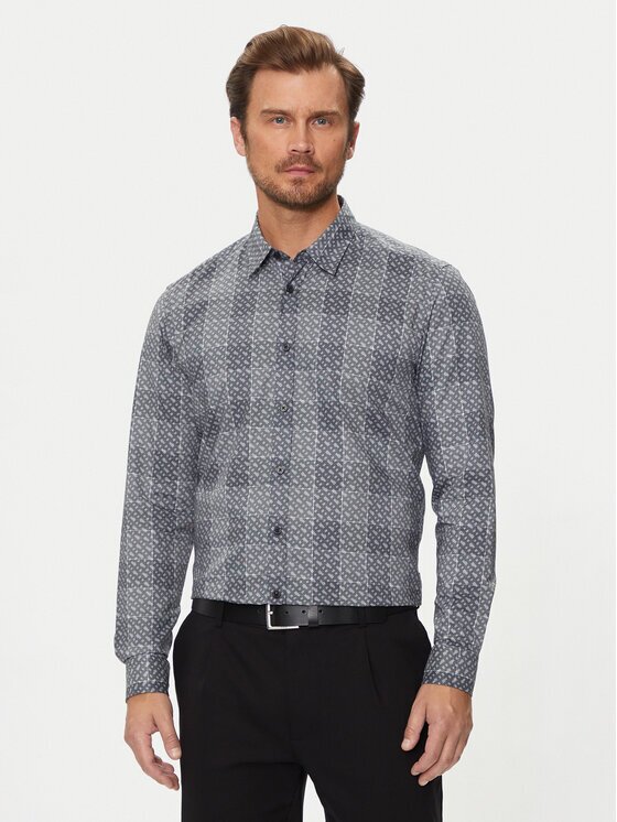 BOSS Риза Liam 50521641 Regular Fit