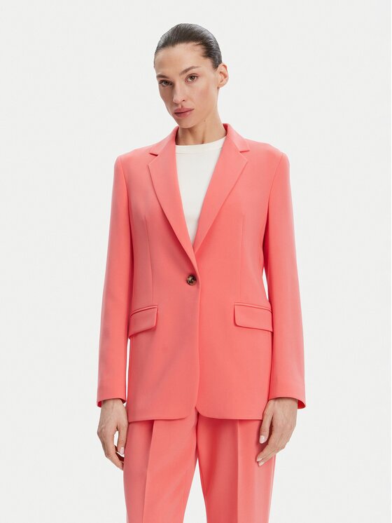 BOSS Сако Jocaluah 50490053 Екрю Regular Fit