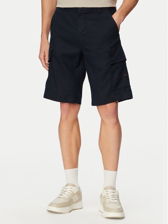 BOSS Шорти от плат Sisla 50559366 Relaxed Fit