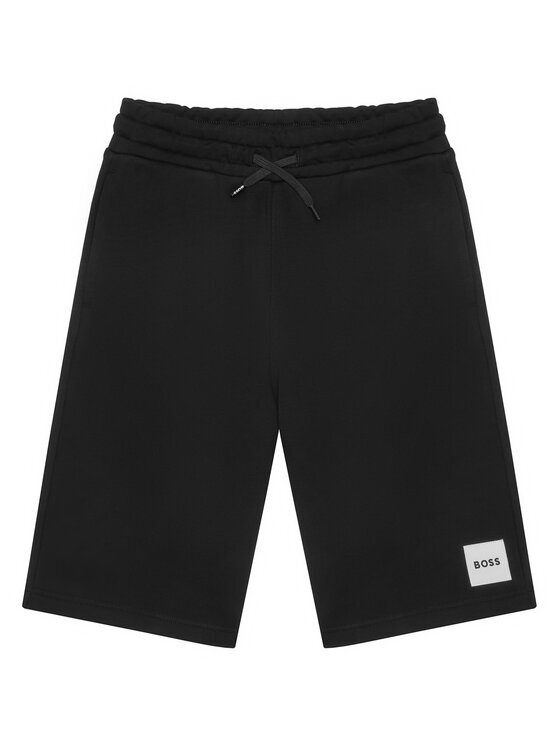 BOSS Спортни шорти J52928 D Черен Regular Fit