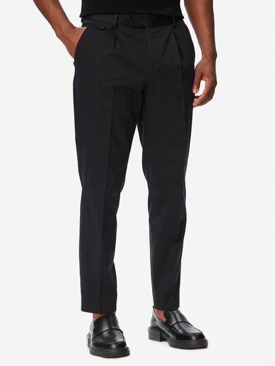 BOSS Текстилни панталони H-Perin 50567533 Tapered Fit