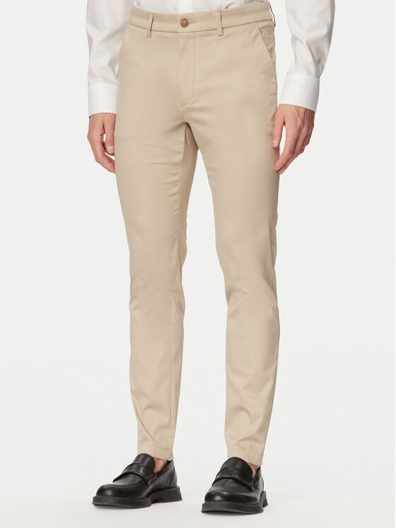 BOSS Текстилни панталони P-Kaiton1 50553841 Slim Fit