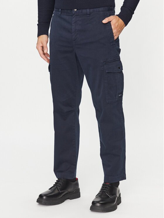 BOSS Текстилни панталони Sisla-5-Cargo 50501614 Regular Fit