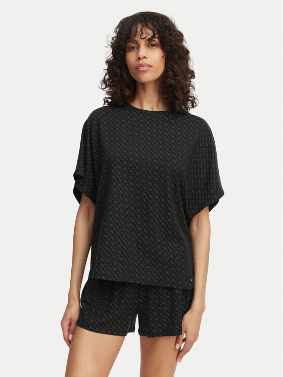 BOSS Тениска на пижама 50561029 Oversize