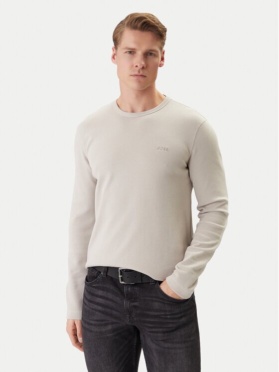BOSS Тениска с дълъг ръкав Tempesto 50520725 Regular Fit