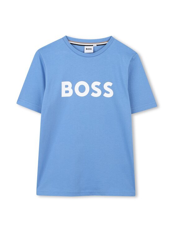 BOSS Тишърт J52030 D Тъмносин Regular Fit