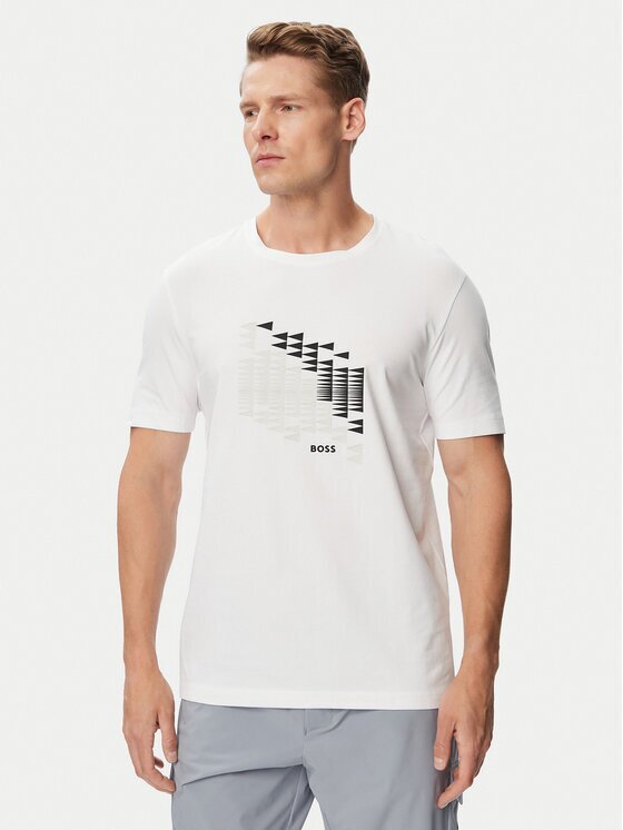 BOSS Тишърт Network Flag 50566853 Regular Fit
