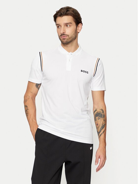 BOSS Тишърт Pariq 50534347 Slim Fit