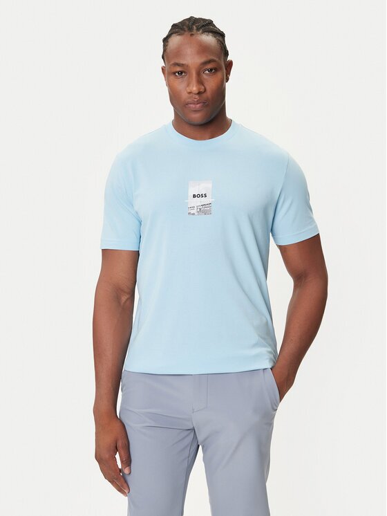 BOSS Тишърт Photoprint 50545869 Relaxed Fit