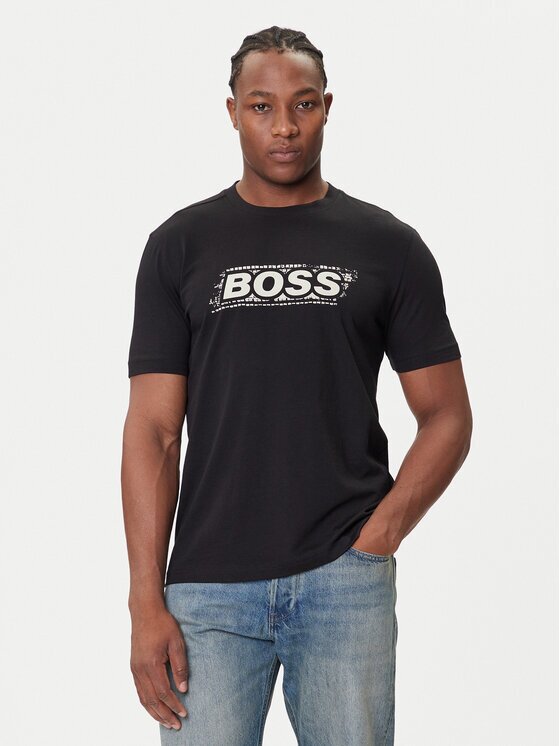 BOSS Тишърт Te_Wheel 50546381 Regular Fit