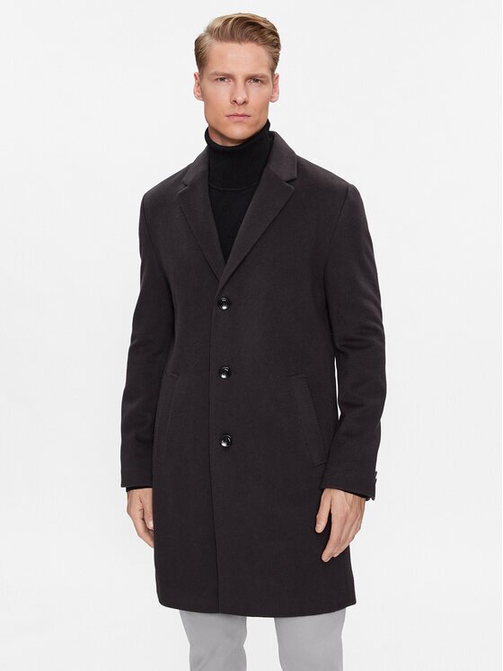 BOSS Вълнено палто H-Hyde-C-224 50485199 Regular Fit