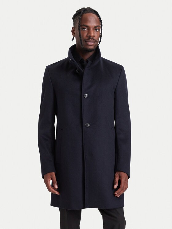 BOSS Вълнено палто H-Hyde-SU-264 50571853 Slim Fit
