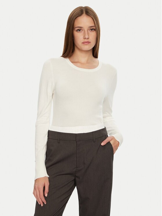 Brave Soul Пуловер LK-248HOLLYIVR Екрю Regular Fit
