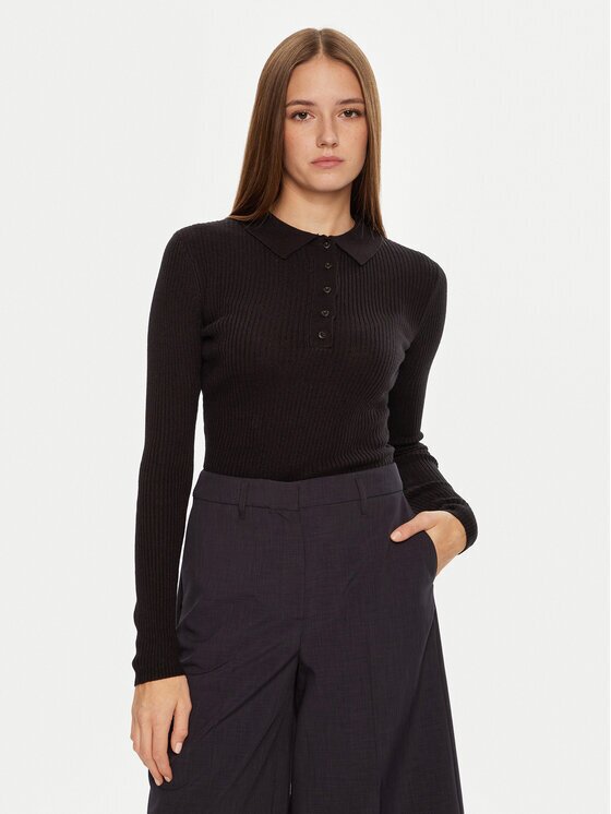 Brave Soul Пуловер LK-248POLOBLK Slim Fit