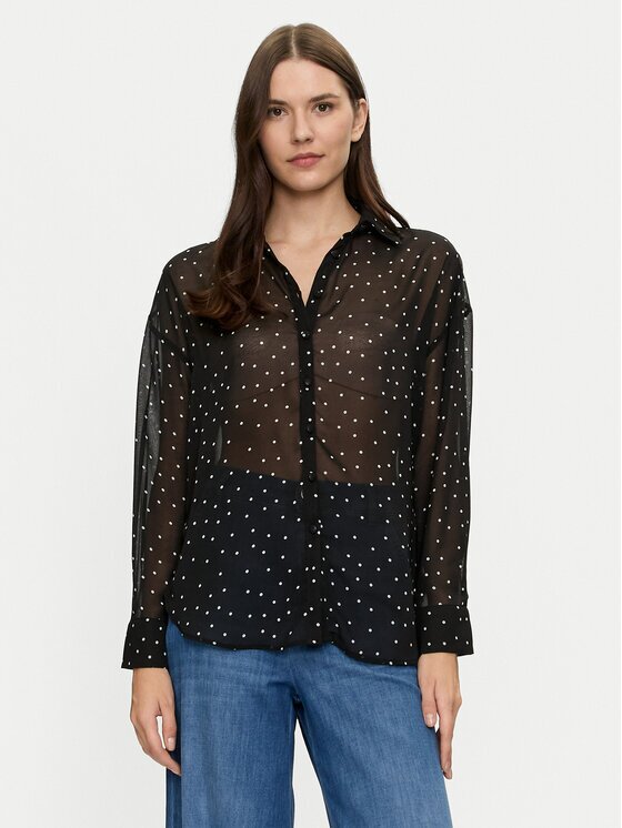 Brave Soul Риза LSH-272DOTTIBLK Regular Fit