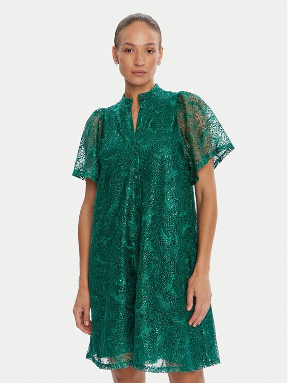 Bruuns Bazaar Коктейлна рокля Palm Philly BBW4541 Loose Fit