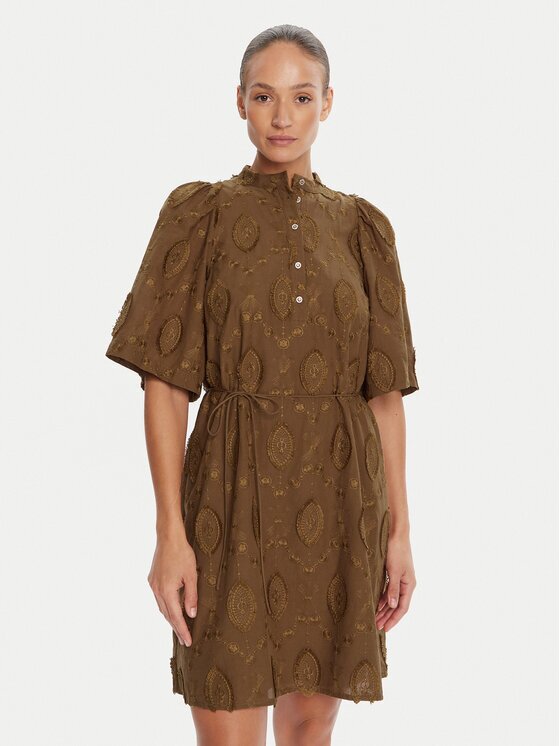 Bruuns Bazaar Рокля тип риза Canterbury Imilia BBW4504 Straight Fit