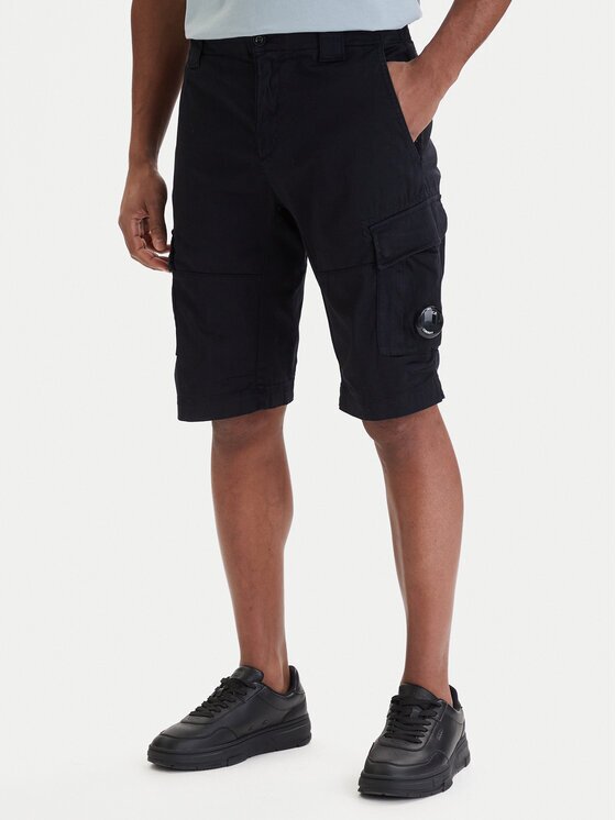 C.P. Company Шорти от плат RSCMBE746A005694G Тъмносин Regular Fit