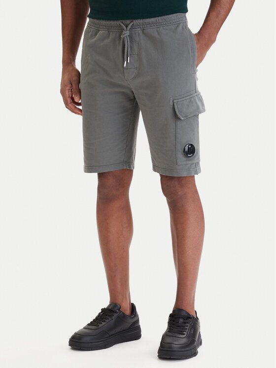 C.P. Company Спортни шорти 20CMSB704A002246G Сив Regular Fit