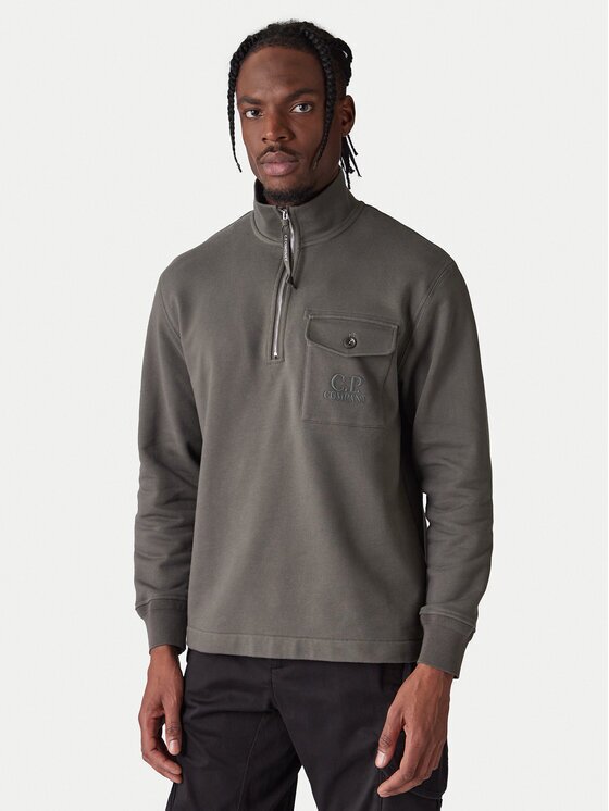 C.P. Company Суитшърт 20CMSS026A005086W Сив Regular Fit