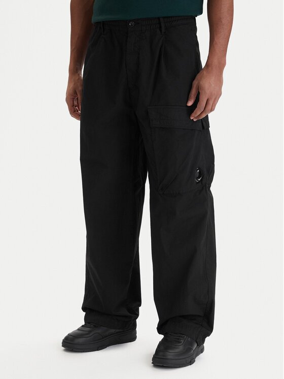 C.P. Company Текстилни панталони 20CMPA126A110325G Черен Boxy Fit