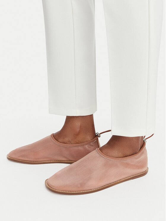CALVIN KLEIN Балеринки Stretch Ballerina Shoe Spac Mesh HW0HW03041 Коралов