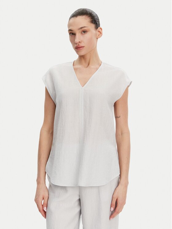 CALVIN KLEIN Блуза K20K208210 Светлосиньо Regular Fit