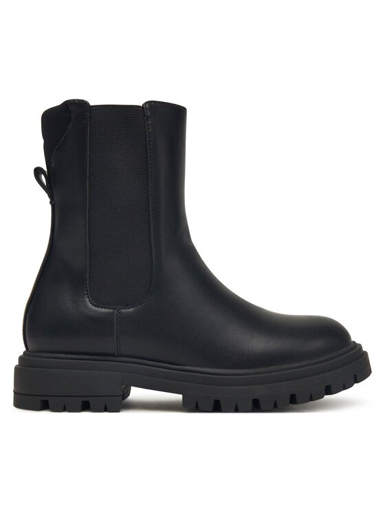 CALVIN KLEIN Боти Chelsea Boot V3A5-83121-1464 D Черен