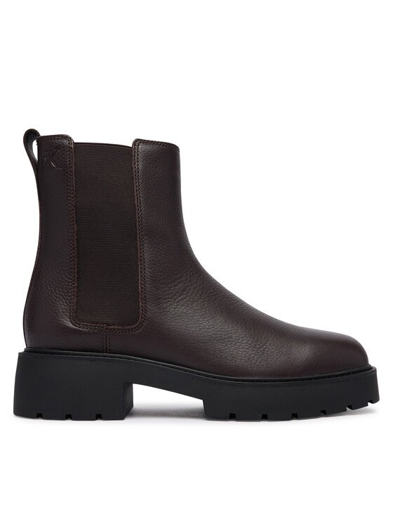 CALVIN KLEIN Боти тип челси Chunky Chelsea Boot Lth YW0YW02072