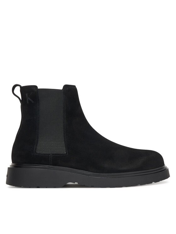 CALVIN KLEIN Боти тип челси Combat Ess Chelsea Boot Su YM0YM01372 Черен